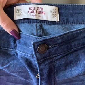 Hollister high rise jeggings